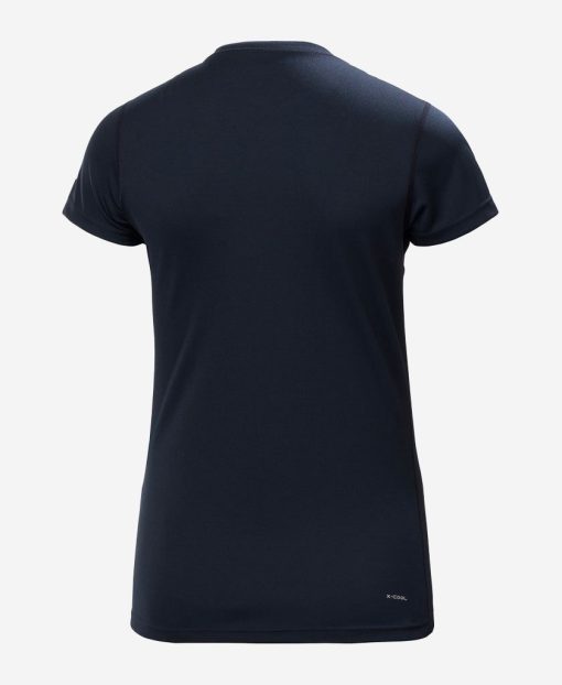 Baselayer Tops | Women Helly Hansen W Hh Tech T-Shirt, Navy 597 Navy