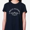 T-Shirts | Women Helly Hansen W Knotted T-Shirt, Navy 597 Navy