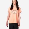 T-Shirts | Women Helly Hansen W Knotted T-Shirt, Rose Quartz 058 Rose Quartz