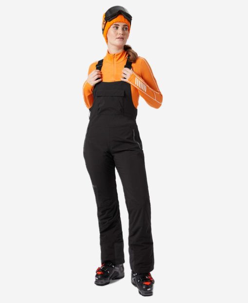 Snow Pants & Bibs | Women Helly Hansen W Legendary Insulated Bib Pant, Black 990 Black