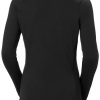 Baselayer Tops | Women Helly Hansen W Lifa Merino Midweight Crew, Black 990 Black