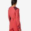 Baselayer Tops | Women Helly Hansen W Lifa Merino Midweight Crew, Poppy Red 101 Poppy Red