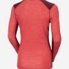 Baselayer Tops | Women Helly Hansen W Lifa Merino Midweight Crew, Poppy Red 101 Poppy Red