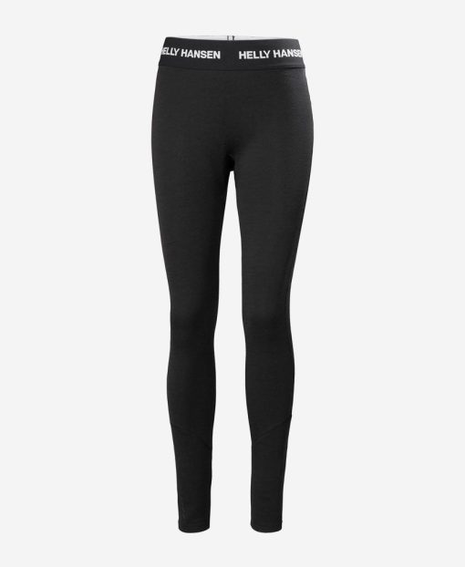 Outdoor Pants & Bibs | Women Helly Hansen W Lifa Merino Midweight Pant, Black 990 Black