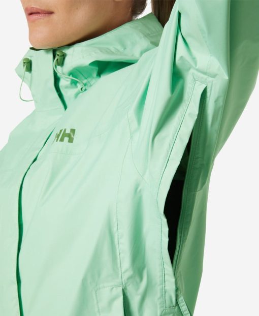 Rain Jackets | Women Helly Hansen W Loke Jacket, Mint 419 Mint