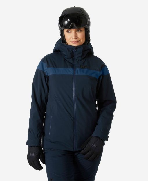 Snow Jackets | Women Helly Hansen W Motionista Lifaloft, Navy 597 Navy