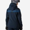 Snow Jackets | Women Helly Hansen W Motionista Lifaloft, Navy 597 Navy