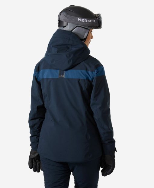 Snow Jackets | Women Helly Hansen W Motionista Lifaloft, Navy 597 Navy