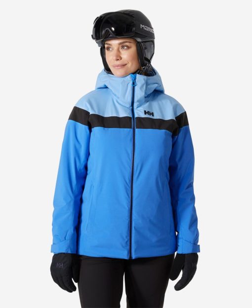 Snow Jackets | Women Helly Hansen W Motionista Lifaloft, Ultra Blue 554 Ultra Blue