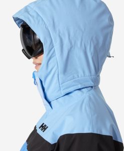 Snow Jackets | Women Helly Hansen W Motionista Lifaloft, Ultra Blue 554 Ultra Blue