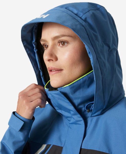 Sailing Jackets | Women Helly Hansen W Newport Inshore Jacket, Azurite 636 Azurite