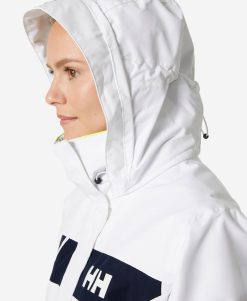 Sailing Jackets | Women Helly Hansen W Newport Inshore Jacket, White 001 White