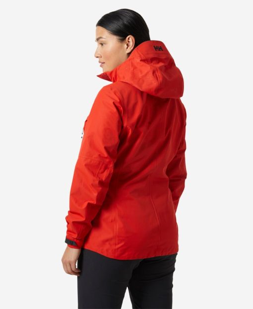 Outdoor & Hiking Jackets | Women Helly Hansen W Odin 9 Worlds Infinity Jacket, Infinity Red 126 Infinity Red