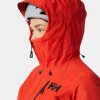 Outdoor & Hiking Jackets | Women Helly Hansen W Odin 9 Worlds Infinity Jacket, Infinity Red 126 Infinity Red