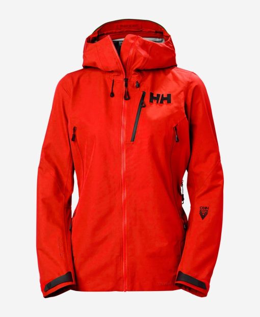 Outdoor & Hiking Jackets | Women Helly Hansen W Odin 9 Worlds Infinity Jacket, Infinity Red 126 Infinity Red