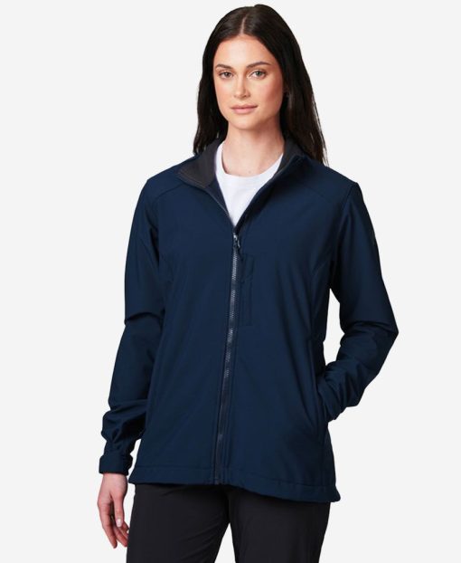 Shell Jackets | Women Helly Hansen W Paramount Softshell Jacket, Navy 597 Navy