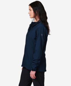 Shell Jackets | Women Helly Hansen W Paramount Softshell Jacket, Navy 597 Navy