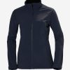 Shell Jackets | Women Helly Hansen W Paramount Softshell Jacket, Navy 597 Navy