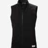 Outdoor & Hiking Jackets | Women Helly Hansen W Paramount Softshell Vest, Black 990 Black