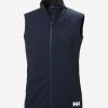 Outdoor & Hiking Jackets | Women Helly Hansen W Paramount Softshell Vest, Navy 597 Navy