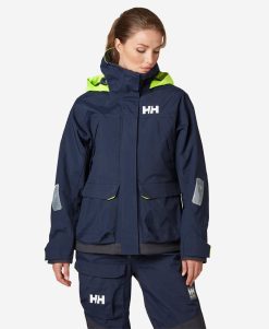 Sailing Jackets | Women Helly Hansen W Pier 3.0 Jacket, Navy 597 Navy