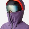 Snow Jackets | Women Helly Hansen W Powderqueen 3.0 Jacket, Crushed Grape 678 Crushed Grape