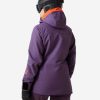 Snow Jackets | Women Helly Hansen W Powderqueen 3.0 Jacket, Crushed Grape 678 Crushed Grape