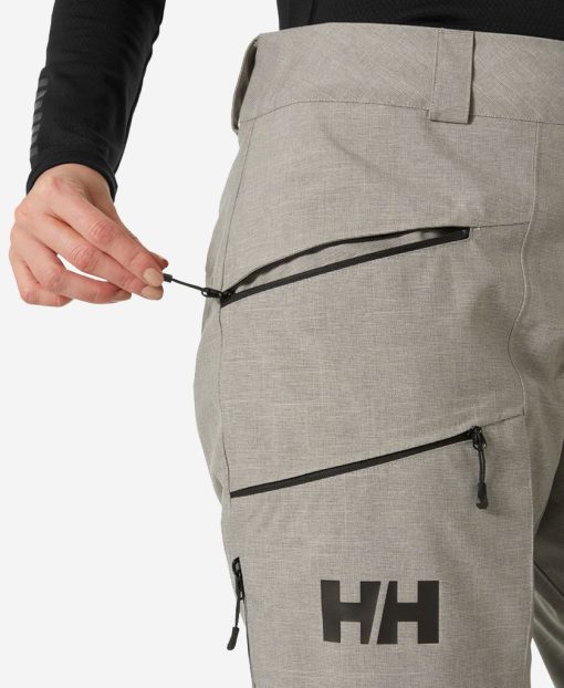 Snow Pants & Bibs | Women Helly Hansen W Powderqueen Pant 885 Terrazzo