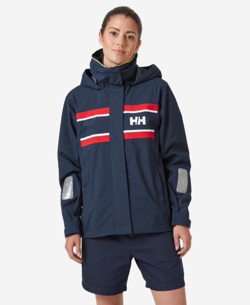 Sailing Jackets | Women Helly Hansen W Saltholm Jacket, Navy 597 Navy