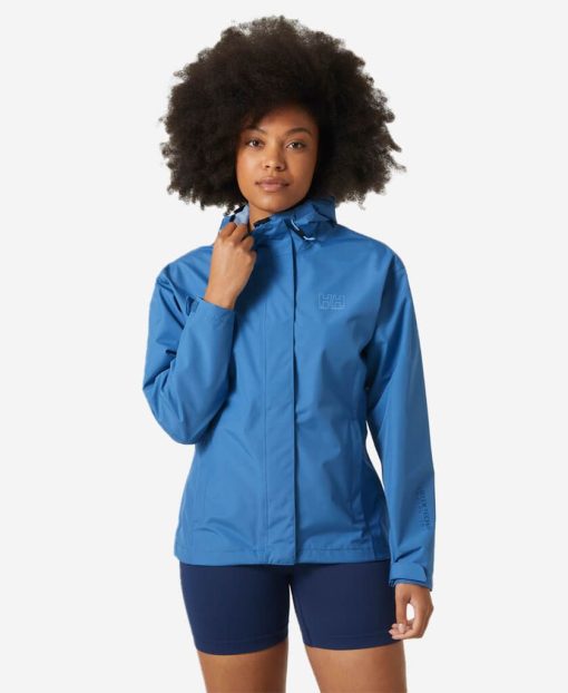 Outdoor & Hiking Jackets | Women Helly Hansen W Seven J Jacket, Azurite 636 Azurite