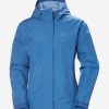 Rain Jackets | Women Helly Hansen W Seven J Jacket, Azurite 636 Azurite