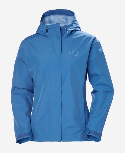 Rain Jackets | Women Helly Hansen W Seven J Jacket, Azurite 636 Azurite