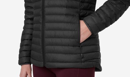 Puffy Jackets | Women Helly Hansen W Sirdal Hooded Insulator Jacket, Black 990 Black