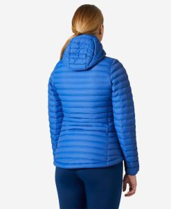 Outdoor & Hiking Jackets | Women Helly Hansen W Sirdal Hooded Insulator Jacket, Ultra Blue 554 Ultra Blue