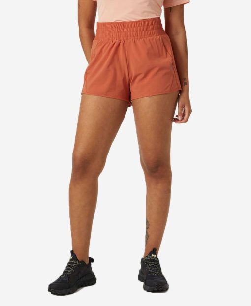 Outdoor & Hiking Shorts | Women Helly Hansen W Tech Trail Shorts, Terracotta 179 Terracotta