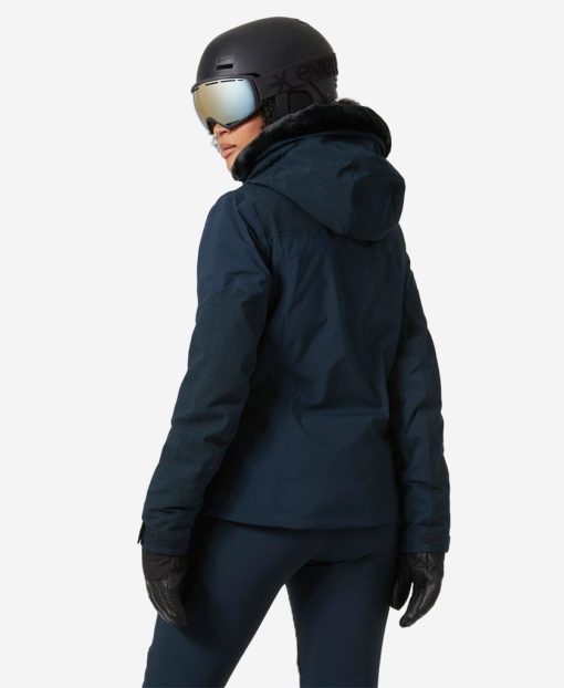 Snow Jackets | Women Helly Hansen W Valdisere 2.0 Jacket, Navy 597 Navy