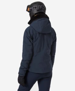 Snow Jackets | Women Helly Hansen W Verbier Infinity Jacket, Navy 597 Navy