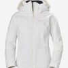 Snow Jackets | Women Helly Hansen W Verbier Infinity Jacket, White 001 White