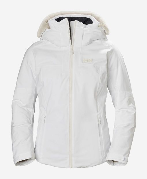 Snow Jackets | Women Helly Hansen W Verbier Infinity Jacket, White 001 White