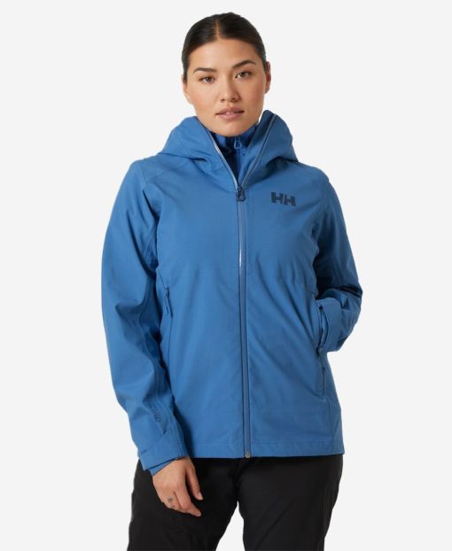 Shell Jackets | Women Helly Hansen W Verglas 3L Shell Jacket, Azurite 636 Azurite