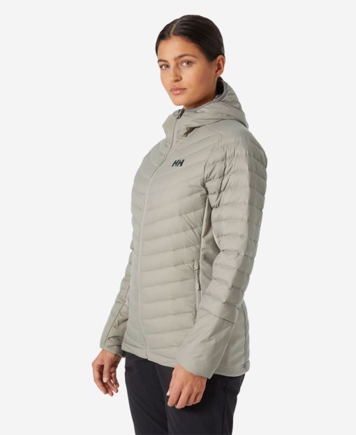 Puffy Jackets | Women Helly Hansen W Verglas Hooded Down Hybrid Insulator, Terrazzo 885 Terrazzo