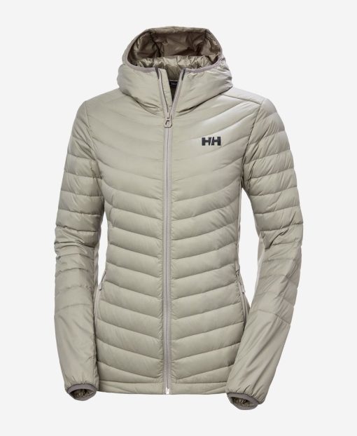 Puffy Jackets | Women Helly Hansen W Verglas Hooded Down Hybrid Insulator, Terrazzo 885 Terrazzo