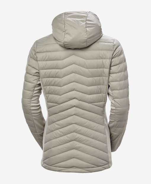 Puffy Jackets | Women Helly Hansen W Verglas Hooded Down Hybrid Insulator, Terrazzo 885 Terrazzo