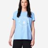 T-Shirts | Women Helly Hansen W Voyage T-Shirt, Bright Blue 627 Bright Blue