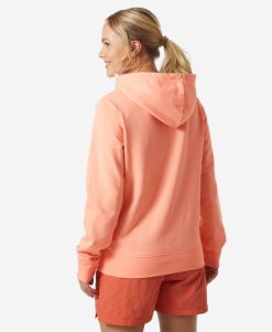 Hoodies & Jumpers | Women Helly Hansen Womens Nord Graphic Pull Over Hoodie, Rose Quartz 058 Rose Quartz