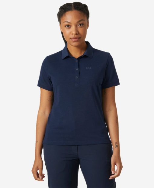 Polos | Women Helly Hansen Womens Siren Polo, Navy 597 Navy