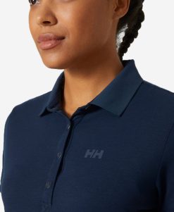 Polos | Women Helly Hansen Womens Siren Polo, Navy 597 Navy