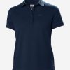 Polos | Women Helly Hansen Womens Siren Polo, Navy 597 Navy