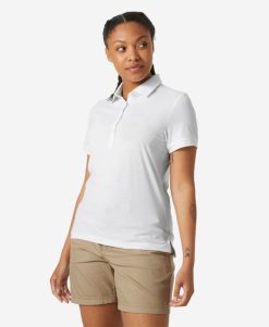 Polos | Women Helly Hansen Womens Siren Polo, White 001 White