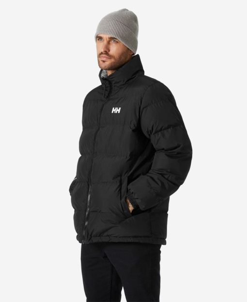 Puffy Jackets | Men Helly Hansen Yu 23 Reversible Puffer, Black 990 Black